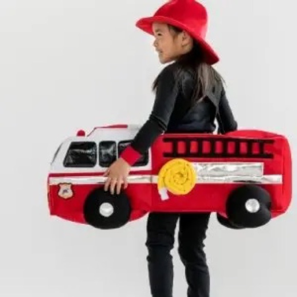 hanna anderson fire truck costume